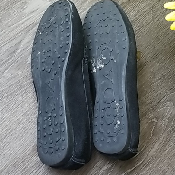 COACH BLACK LOAFERS - Picture 6 of 9